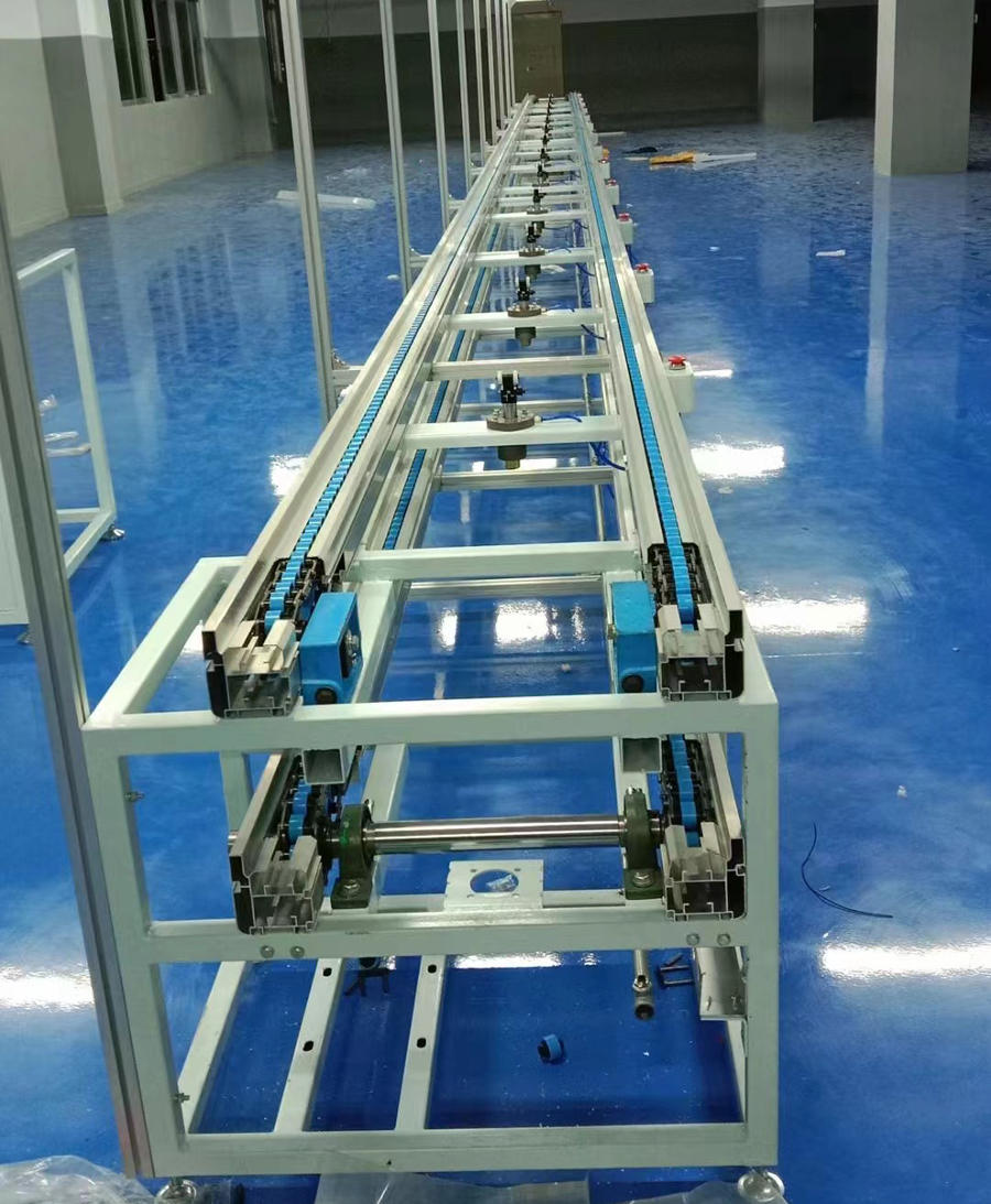 如何通過倍速鏈環形組裝線解決生產效率難題？